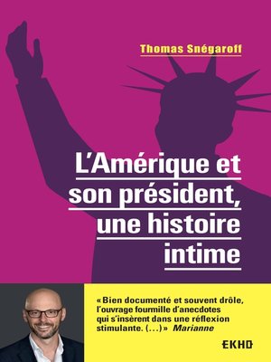 cover image of L'Amérique et son président, une histoire intime